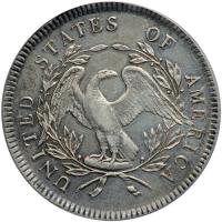 1795. 3 Leaves B-5, BB-27 Rarity 1 PCGS graded Genuine XF Details - 2