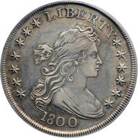 1800. "AMERICAI" B-19, BB-192 Rarity 2 PCGS graded Genuine XF Details