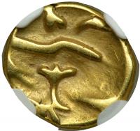 Celtic Coinage. Britain-Gaul (Morini (?). Circa 1st Century BC. Gold ¼ Stater (1.42g) - 2