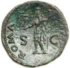 Vespasian. AD 69-79. Bronze Sestertius (25.5g). Rome, AD 71. VF - 2