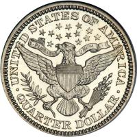 1910 Barber Quarter Dollar. NGC PF65 - 2