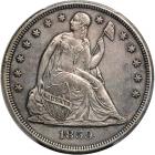 1859-O Liberty Seated Dollar. PCGS EF40