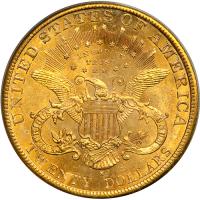 1898-S $20 Liberty. PCGS MS62 - 2