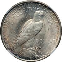 1922-D Peace Dollar. NGC MS66 - 2