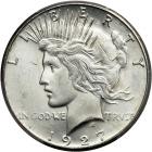 1927-S Peace Dollar. PCGS MS64