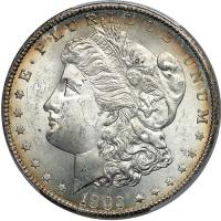 1902-S Morgan Dollar. PCGS MS64