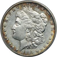 1895-S Morgan Dollar. PCGS EF45