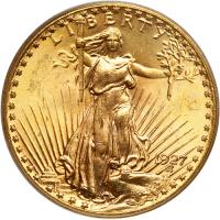 1927 $20 St. Gaudens. PCGS MS65