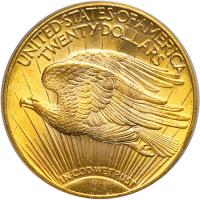 1925 $20 St. Gaudens. PCGS MS65 - 2