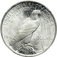 1923 Peace Dollar. NGC MS67 - 2