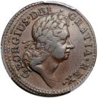 1723 Wood's Hibernia Halfpenny Martin 4.91-Gc.24 Rarity-5 VF35