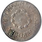 1783 Maryland Chalmers 6 Pence Breen-1015 PCGS Genuine, Holed and Plugged