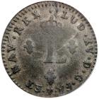 1762-BB French Colonies Sou Marque Strasbourg Mint Vlack-276 Rarity-1 PCGS graded XF40 - 2