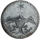 (1789) Washington Inaugural Button, Eagle & Star Type, Albert WI-12C F-VF