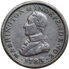 1783 Washington Large Military Bust Breen-1203 VF20