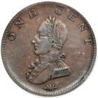 (1815-20) Washington Double Head Cent Breen-1204 PCGS graded XF45 - 2