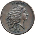 1793 S-6 R3 Wreath Cent VF35+