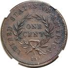 1793 S-11b R4 Wreath Cent With Lettered Edge NGC graded AU Details, Corrosion - 2