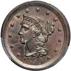 1850 N-15 R1 PCGS graded MS63 Brown, CAC approved