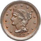 1852 N-17 R1 PCGS graded MS65+ Brown, CAC approved