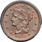 1855 N-1 R3 PCGS graded MS65 Brown, CAC approved