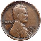 1914-D Lincoln Cent. PCGS VG10