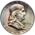 1958 Franklin Half Dollar. PCGS MS66