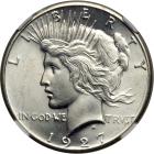 1927 Peace Dollar. NGC MS64