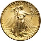 1986. $10.00 (¼ oz) Unc Gold Eagle. UNC