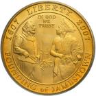 2007-W $5 Gold Jamestown. PCGS MS70