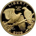 2008-W $5 Gold Proof Bald Eagle