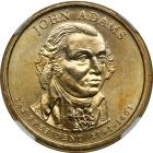 2007 John Adams $1 Missing Edge Lettering