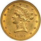 1894-O $10 Liberty. NGC MS60