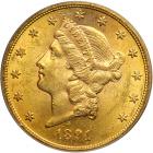 1891-S $20 Liberty. PCGS MS61