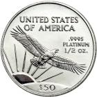 2000 $50 Platinum Eagle - 2