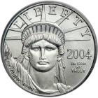 2004 $50 Platinum Eagle. PCGS MS69