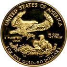 1986-W. $50.00 (1 oz) Gold Eagle Proof - 2