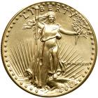 1987. $50.00 (1 oz) Unc Gold Eagle. UNC