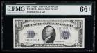 1934-C, $10 Silver Certificate. PMG Gem Uncirculated 66 EPQ. Fr-1704. KL-1969.
