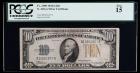 1934-A, $10 World War II Emergency Note. North Africa. PCGS Fine 15. Fr-2309. KL-2260.