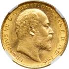 Australia. Sovereign, 1904-M. NGC MS63