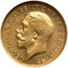 Australia. Half Sovereign, 1911-S. NGC AU58