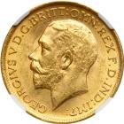 Australia. Sovereign, 1915-S. NGC MS63