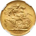 Australia. Sovereign, 1915-S. NGC MS63 - 2