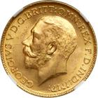 Great Britain. Sovereign, 1925. NGC MS65