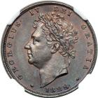 Great Britain. Farthing, 1828. NGC MS63