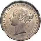 Great Britain. Sixpence, 1873. NGC MS63