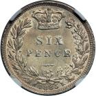 Great Britain. Sixpence, 1885. NGC MS64 - 2