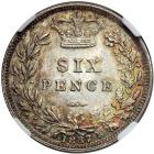 Great Britain. Sixpence, 1887. NGC MS64 - 2