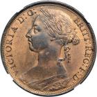 Great Britain. Penny, 1890. NGC MS63